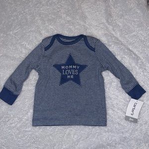 Carters Mommy Loves Me long sleeve top